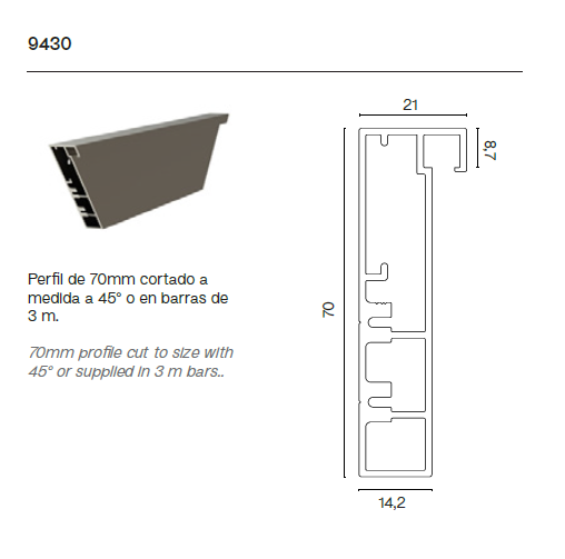 Perfiles Bluco Collection