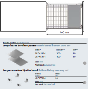 Botellero Panero Extraíble 460mm