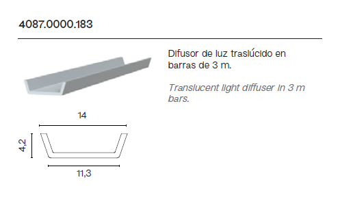 Difusor de Luz 4087.0000.183