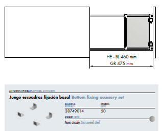 Botellero Panero Extraíble 475mm