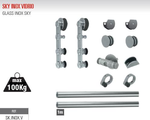 Sky Inox Vidrio SK.INOX.V