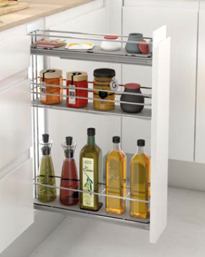 Botellero Guias Laterales 460mm