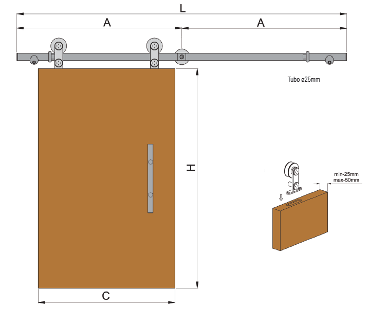 Sky Inox Madera SK.INOX.MD