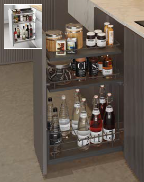 Botellero Extraíble 475mm