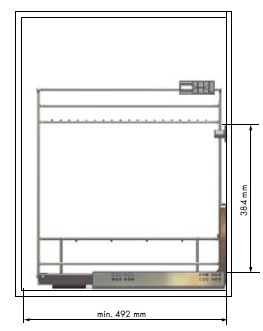 Botellero Extraíble 376mm