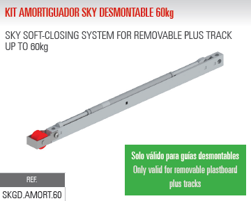 Kit Amortiguador Desmontable Sky 40 - 120kg