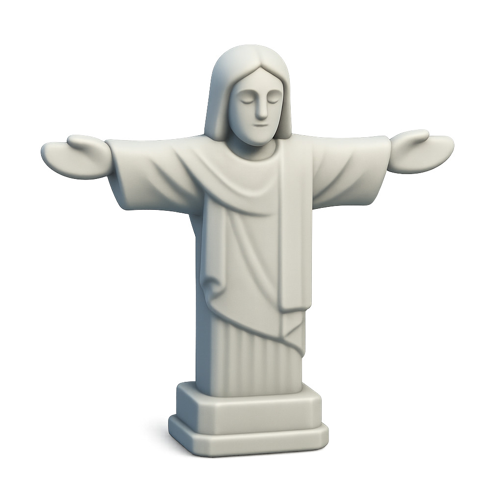 The Christ the Redeemer statue - (Cristo Redentor – Brazil)