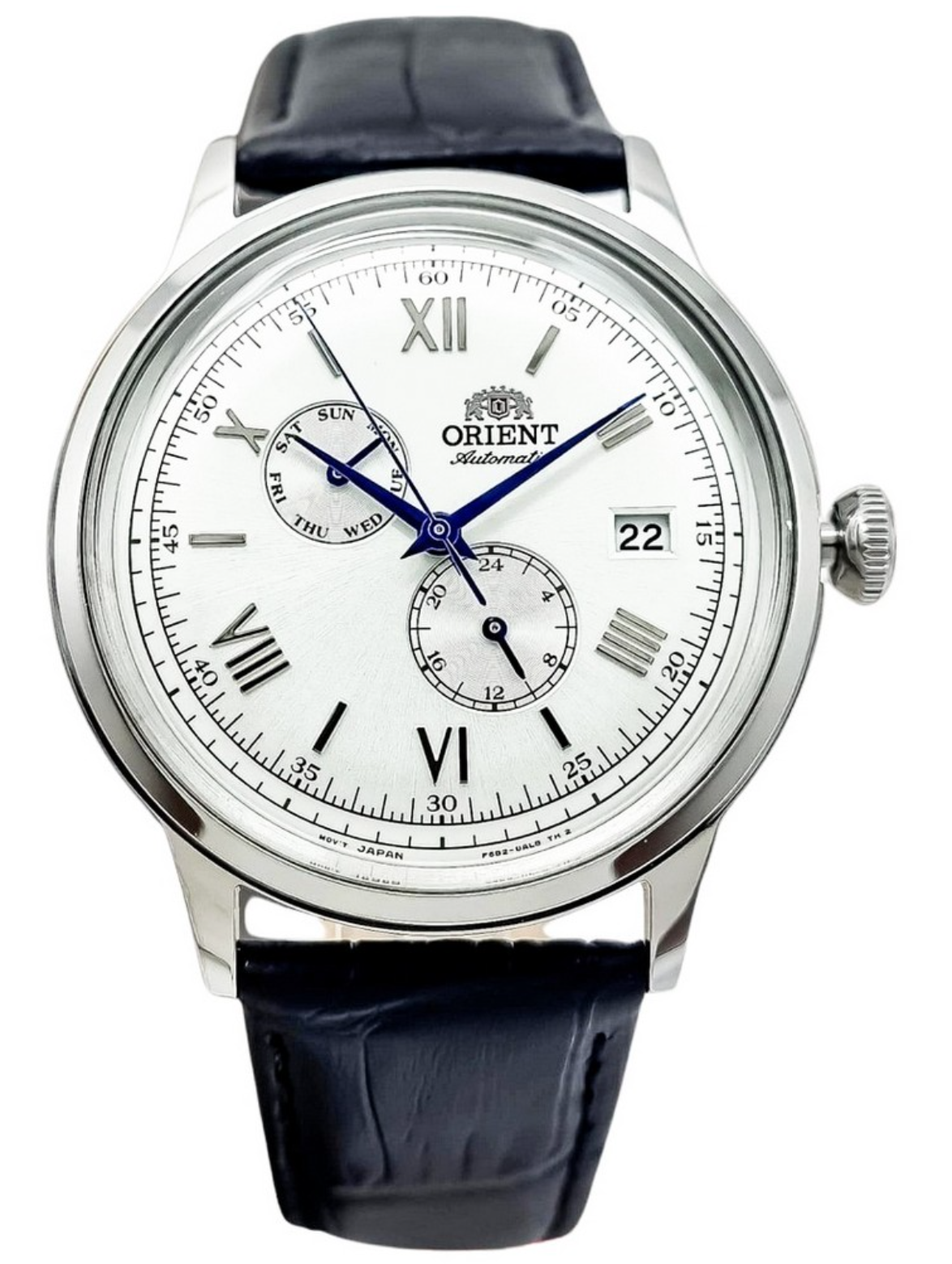 Orient Bambino Version 8 Classic Leather Strap White Dial Automatic