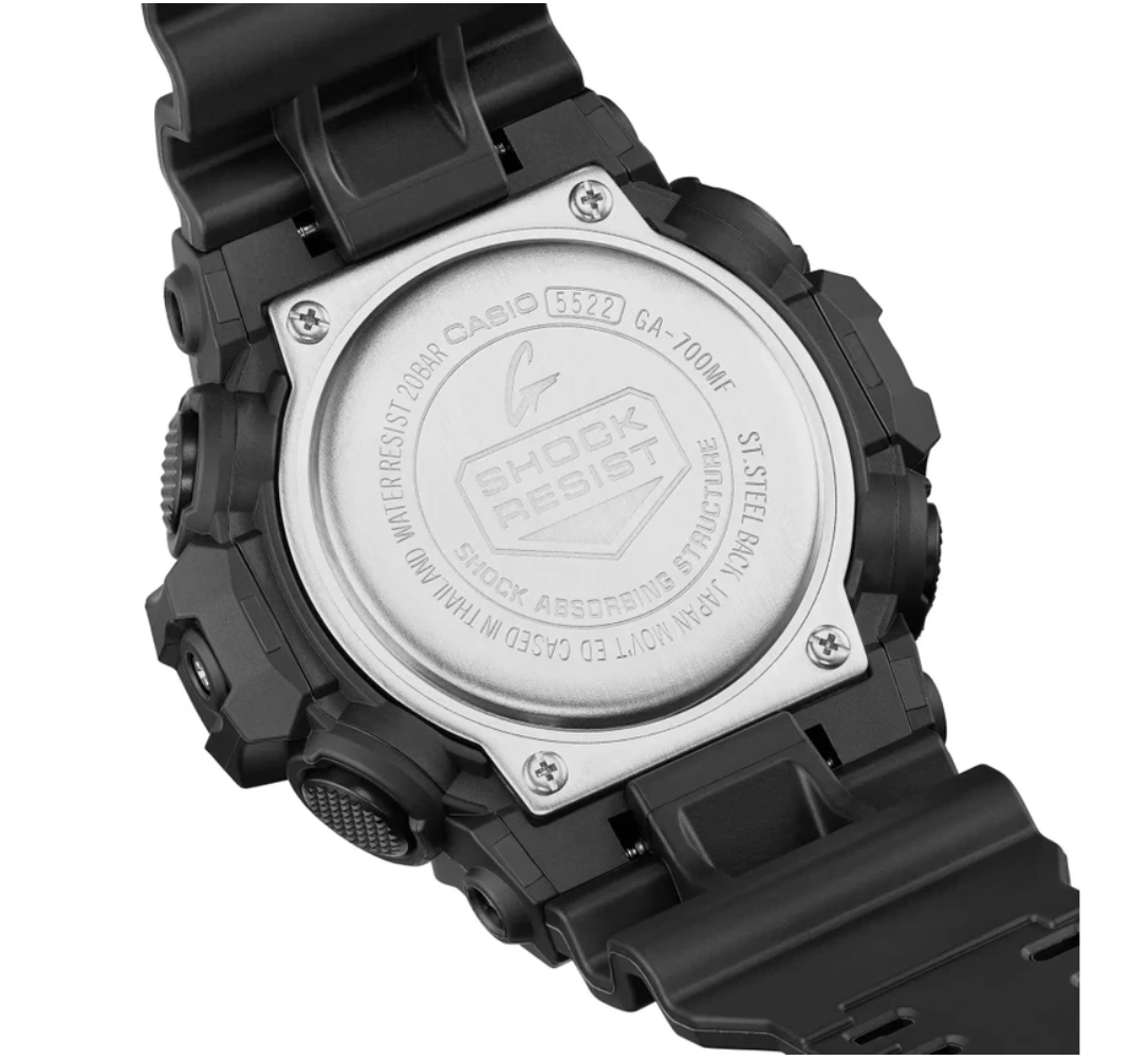 Casio G-Shock Analog-Digital Black (GA-700MF-1A)