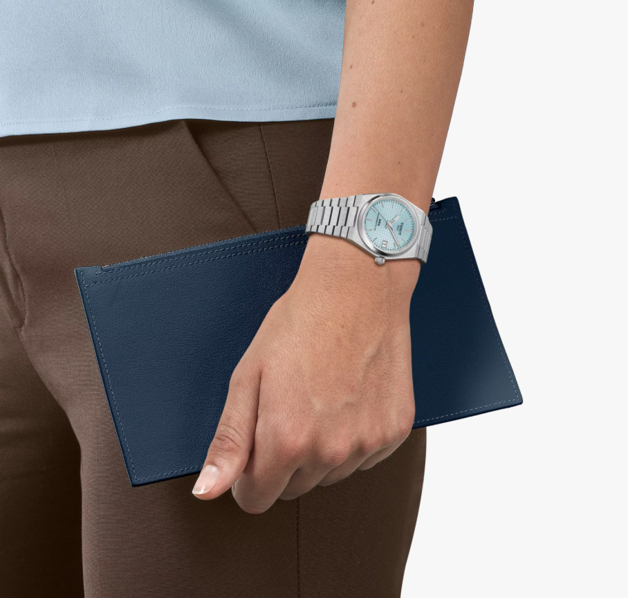 Tissot PRX Powermatic 80 Ice-Blue Dial 35mm for Women