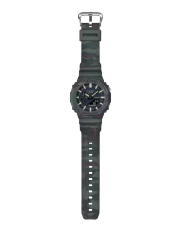 Casio G-Shock Limited Edition Camouflage Watch – Interchangeable Bezel & Band “CasiOak” Set