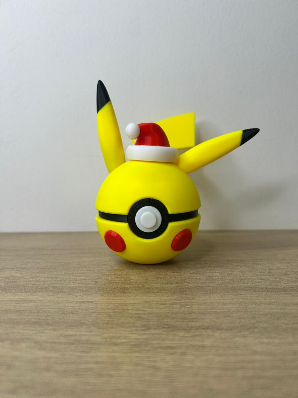 Pokebola Coleccionable - Pikachu Navideño