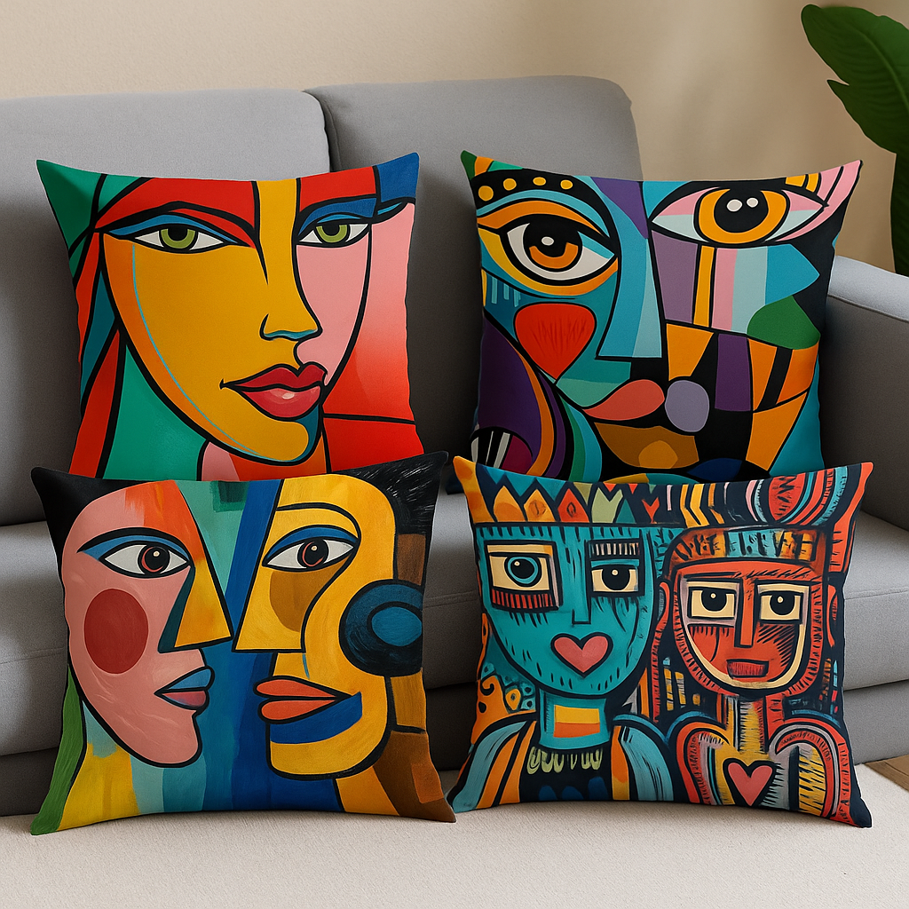 Abstract Art Decorative Throw Pillow Covers