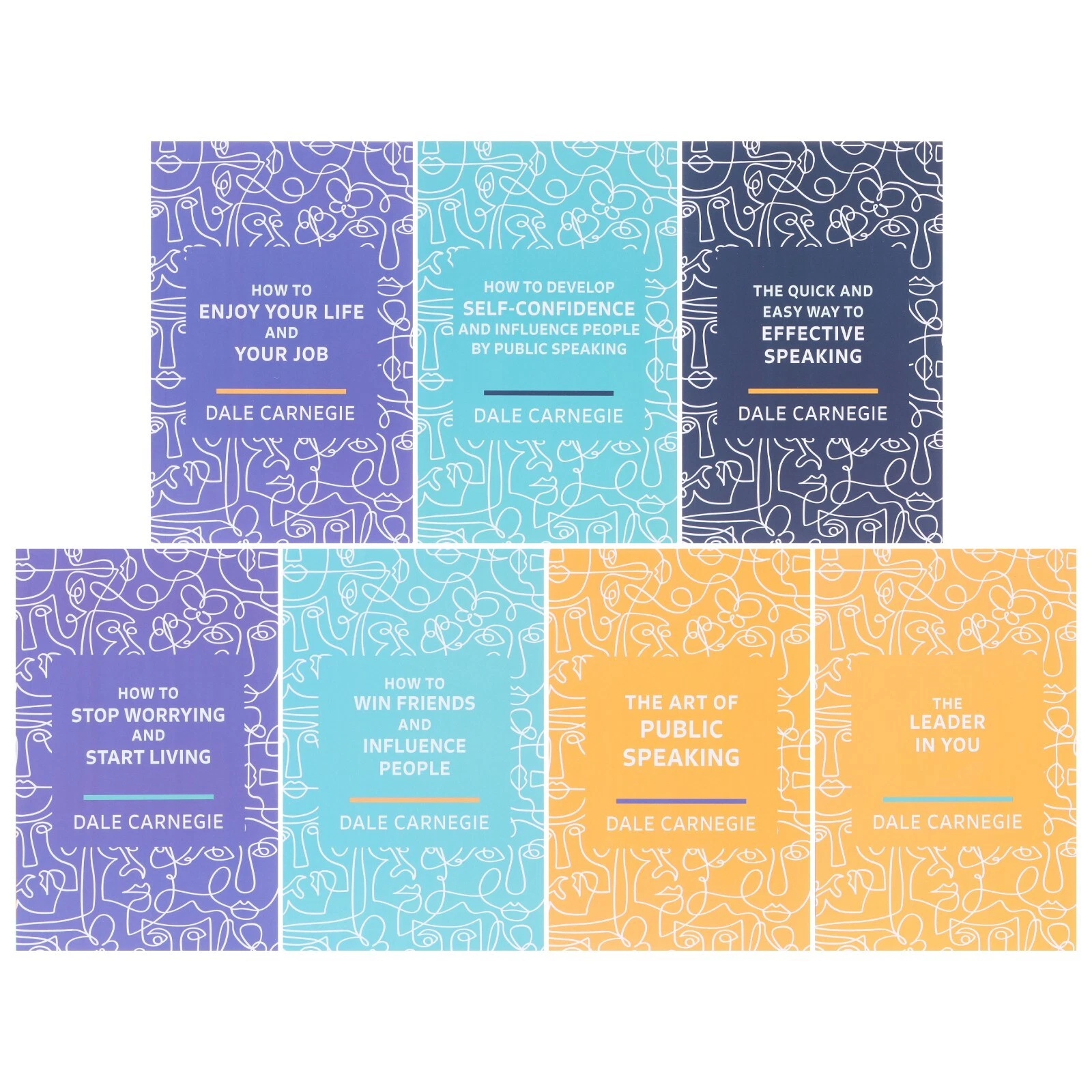 Dale Carnegie 7 Book Collection