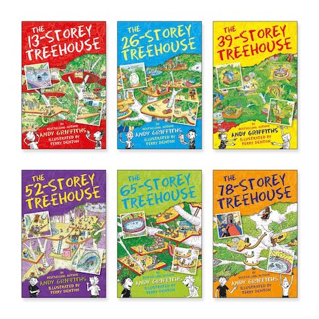 Treehouse Book Series Set (6 Books)