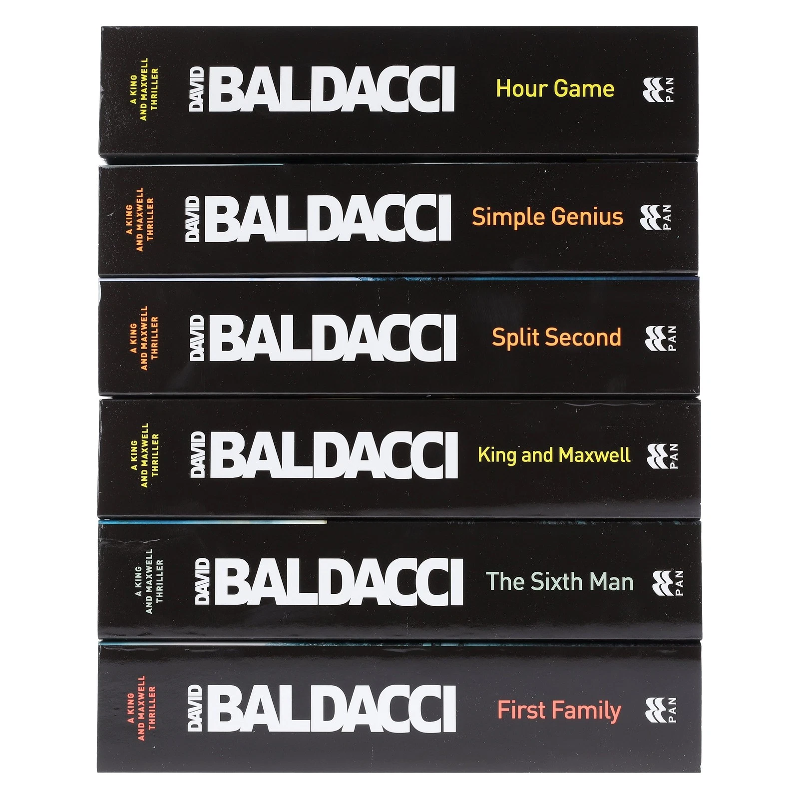 David Baldacci King & Maxwell Book Set