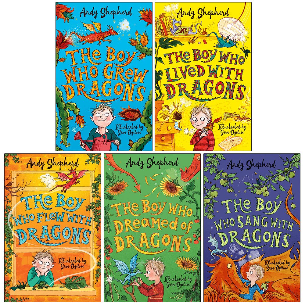 The Boy Who Grew Dragons Series by Andy Shepherd