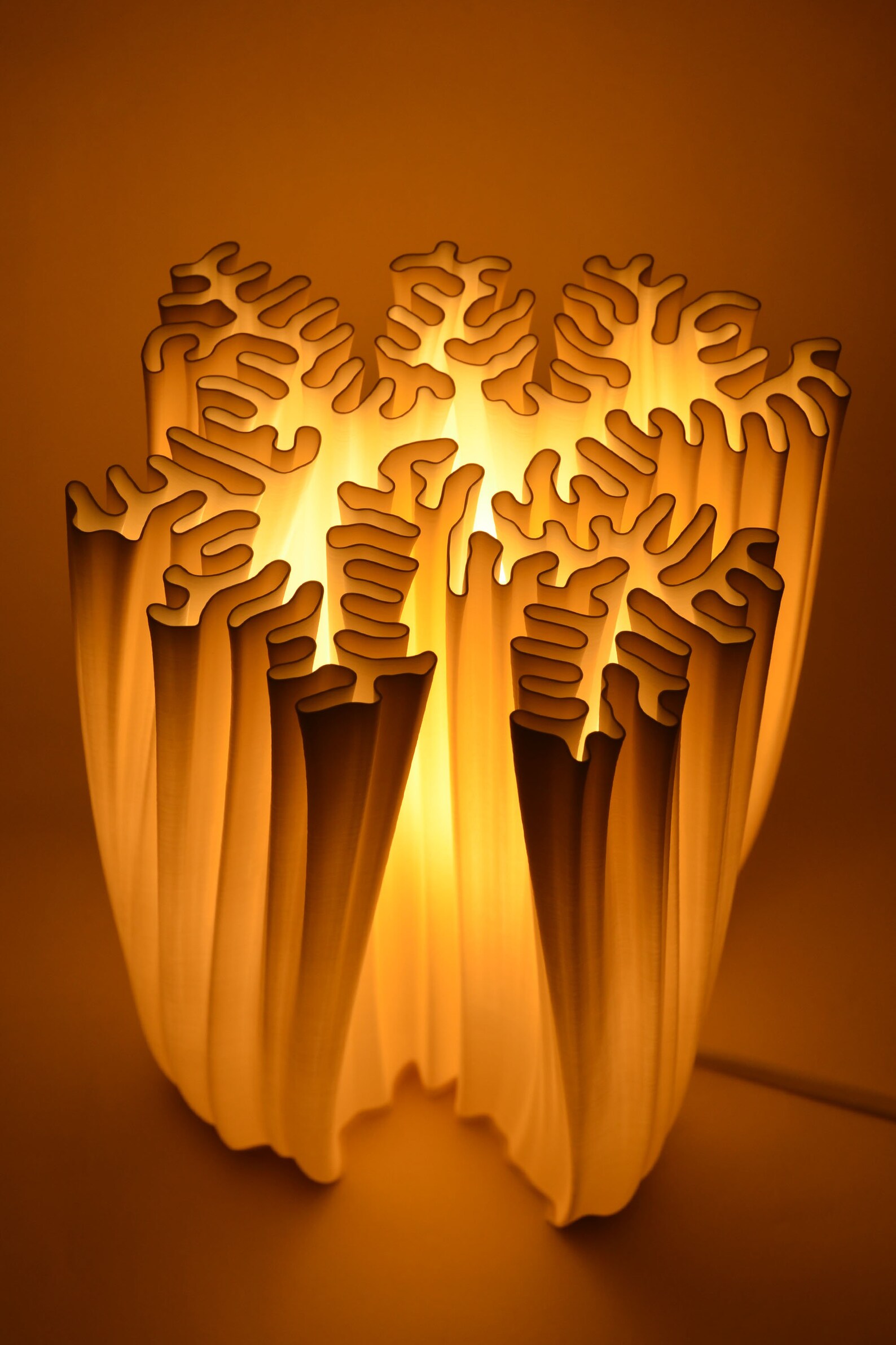 Artisan Coral Table Lamp