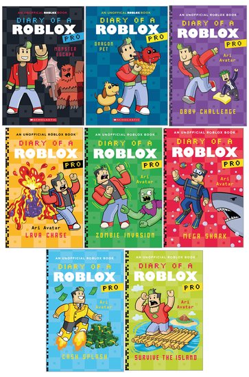 Diary of a Roblox Pro 8 Book Set