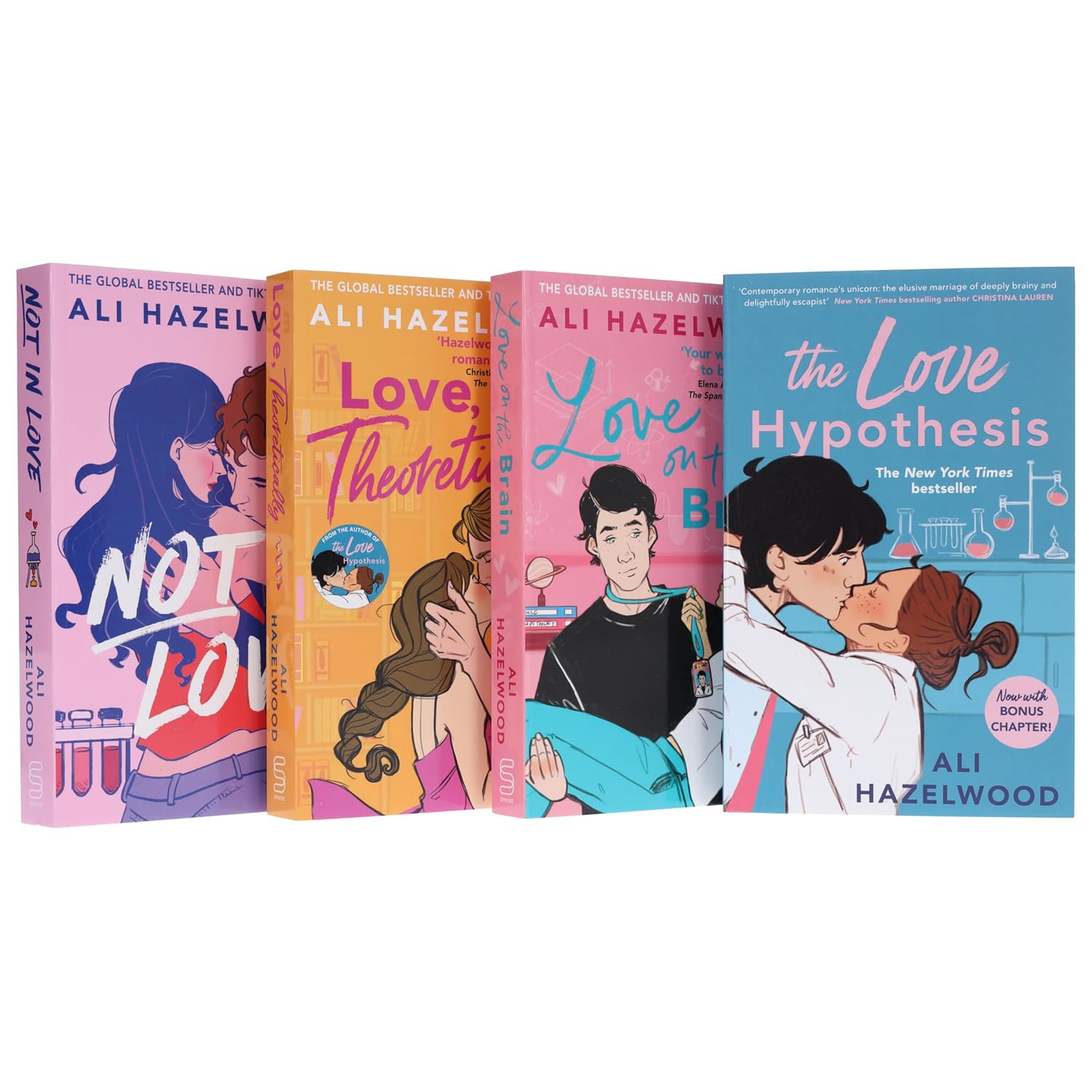 The Love Hypothesis By Ali Hazelwood 4 Book Set