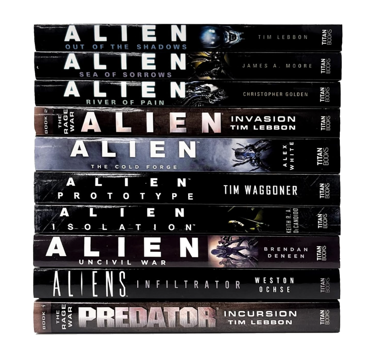 Alien Novel Series Collection