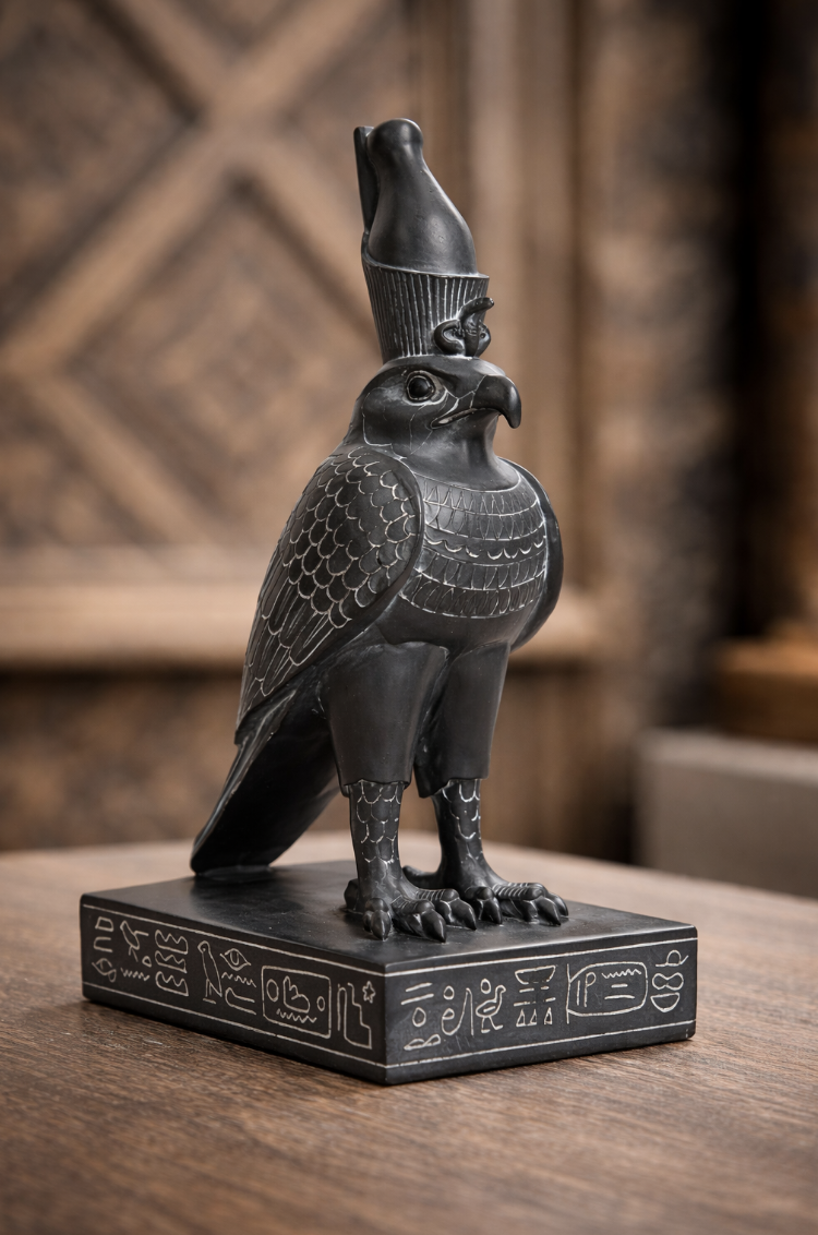 Egyptian Horus Falcon Statue