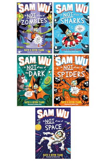 Sam Wu 6 Book Collection Set