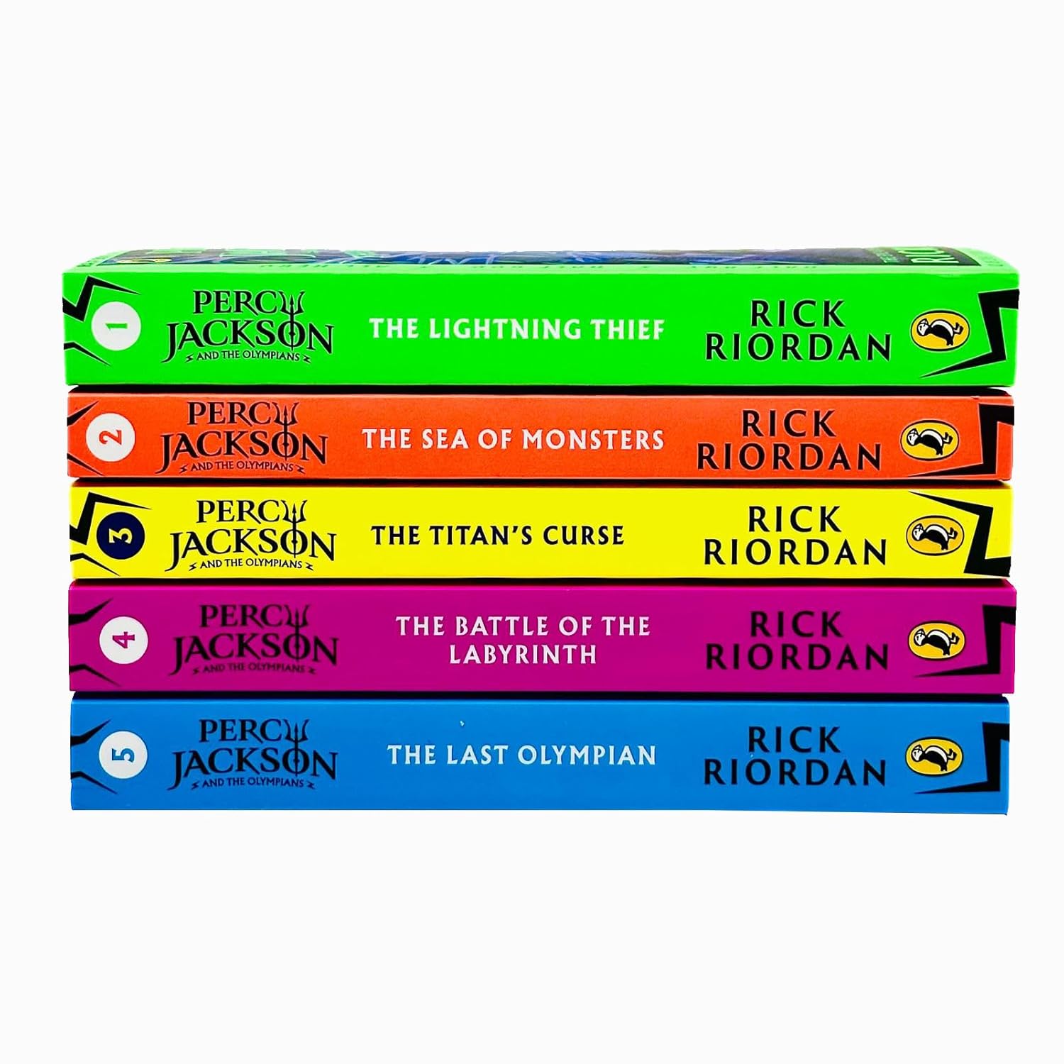 Percy Jackson and The Olympians Series 5 Book Collection