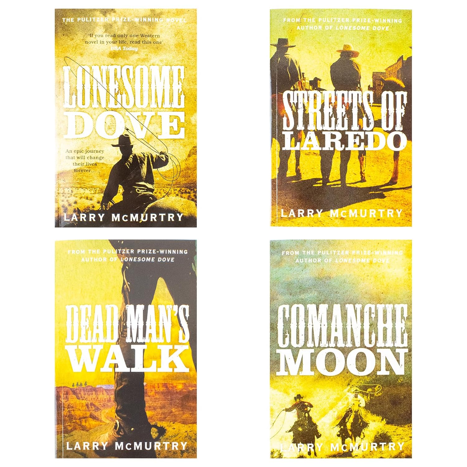 Lonesome Dove Series 4 Book Box Set