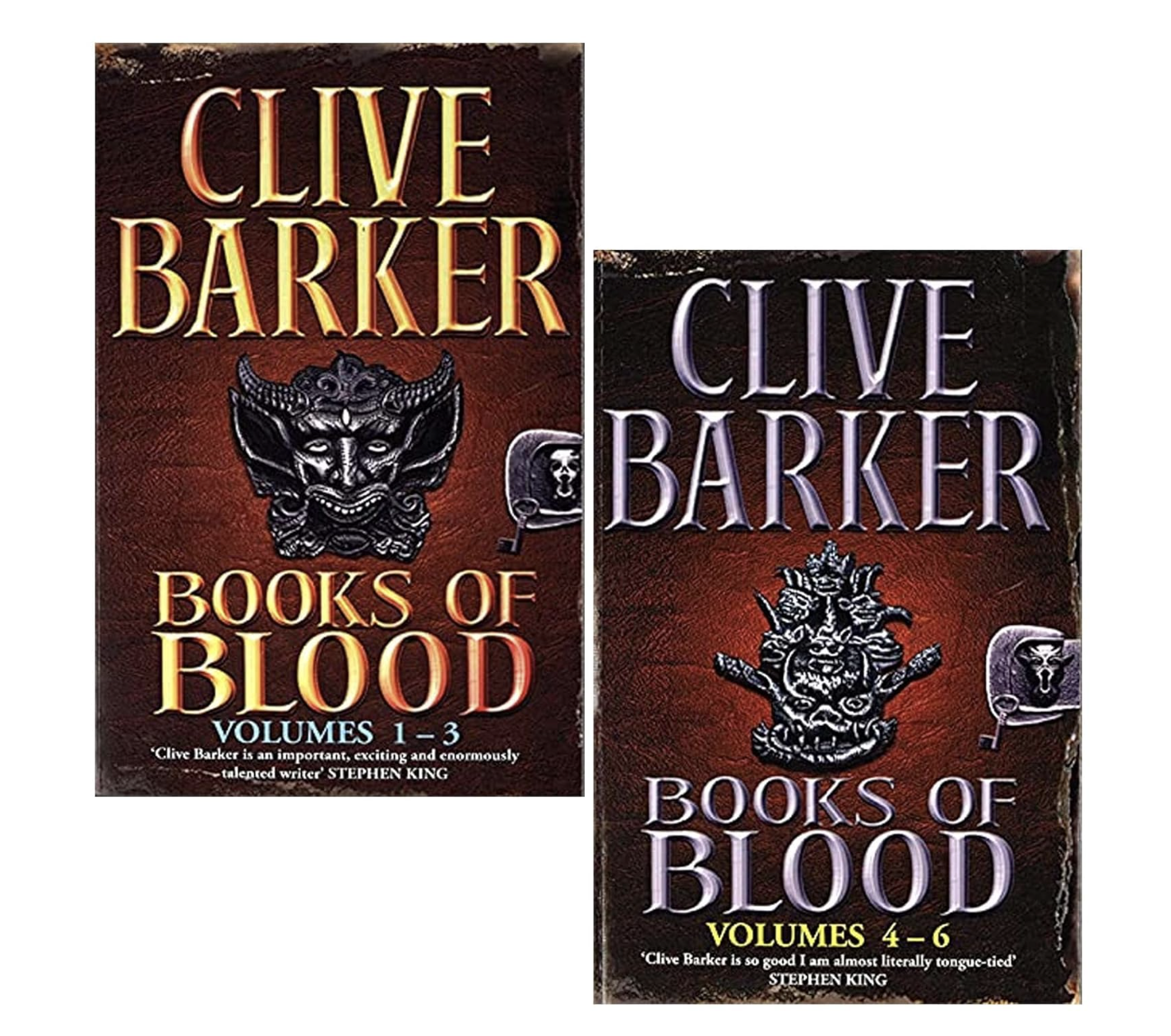 Books Of Blood Omnibus Series 2 Books Collection Set (Volumes 1-6) 