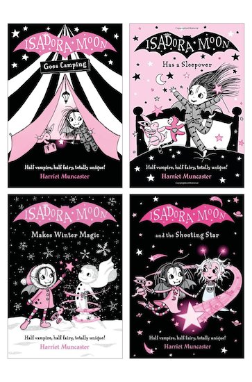 Isadora Moon 4 Book Collection By Harriet Muncaster