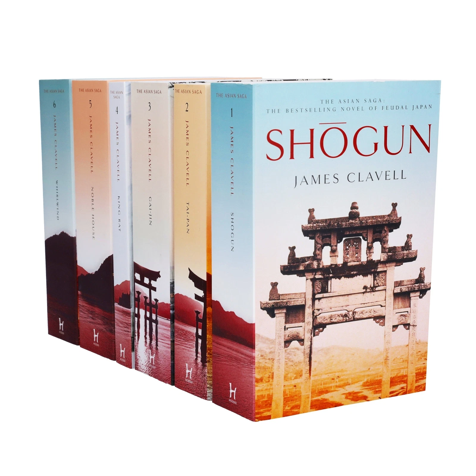 The Asian Saga 6 Book Box Set