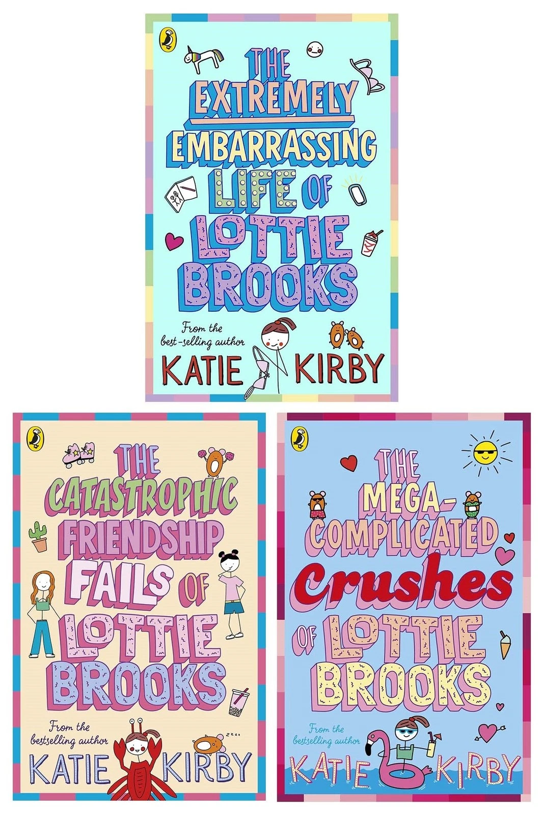 Lottie Brooks Series By Katie Kirby: 3 Book Collection