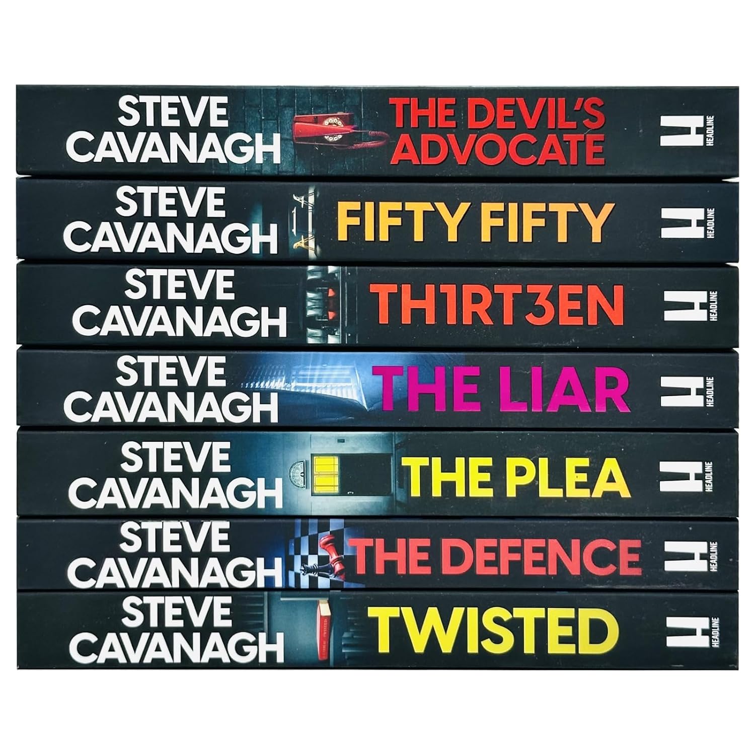 Steve Cavanagh Eddie Flynn 7 Book Collection