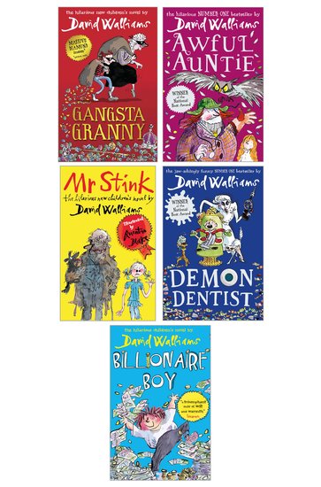 David Walliams 5 Book Collection