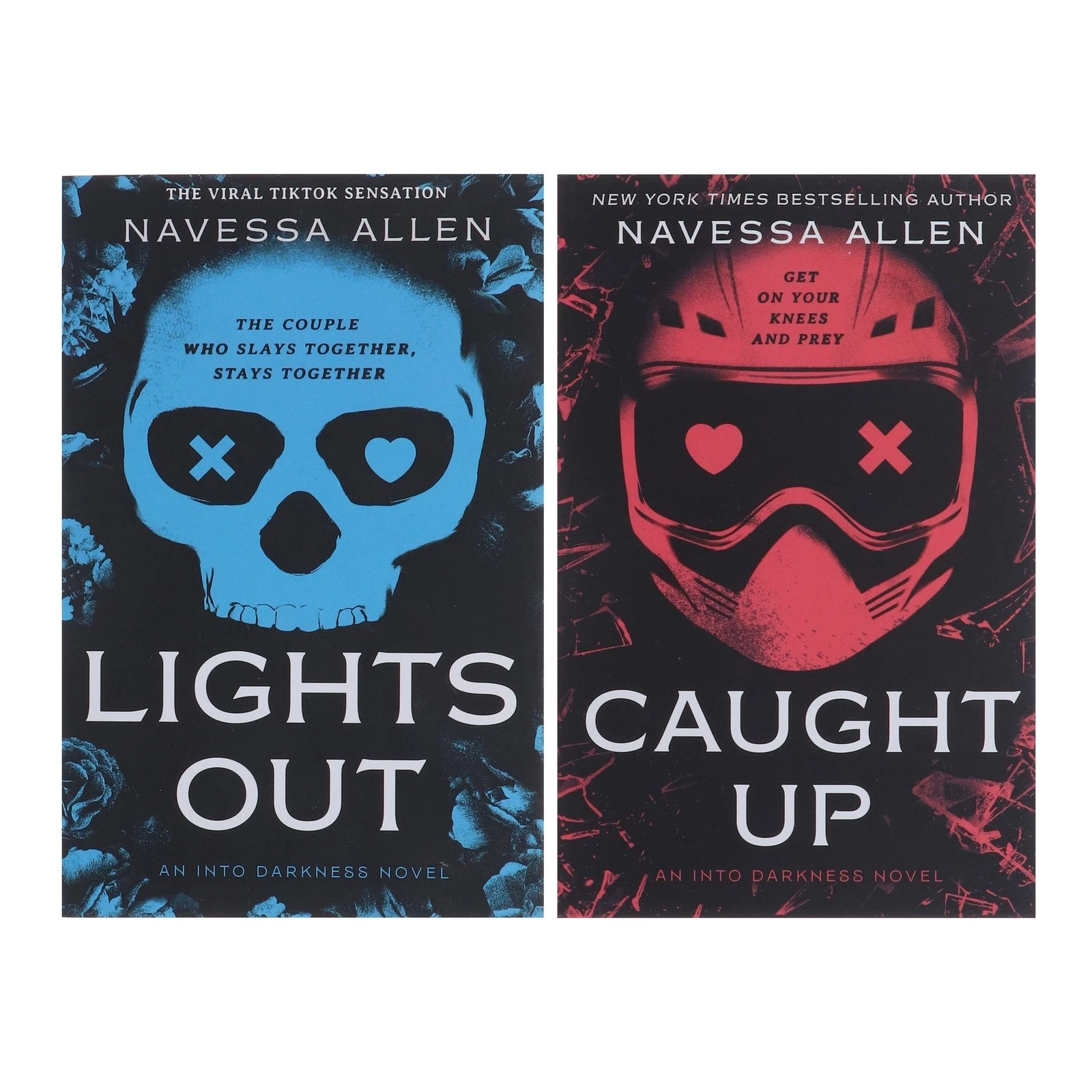 An Into Darkness Series By Navessa Allen 2 Book Set