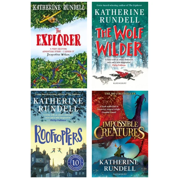 Katherine Rundell 4 Book Collection Set 
