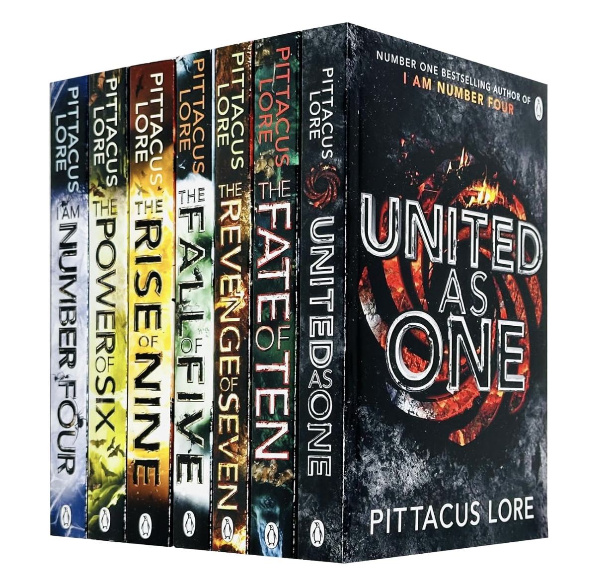 Lorien Legacies Series, 7 Book Collection Set By Pittacus Lore