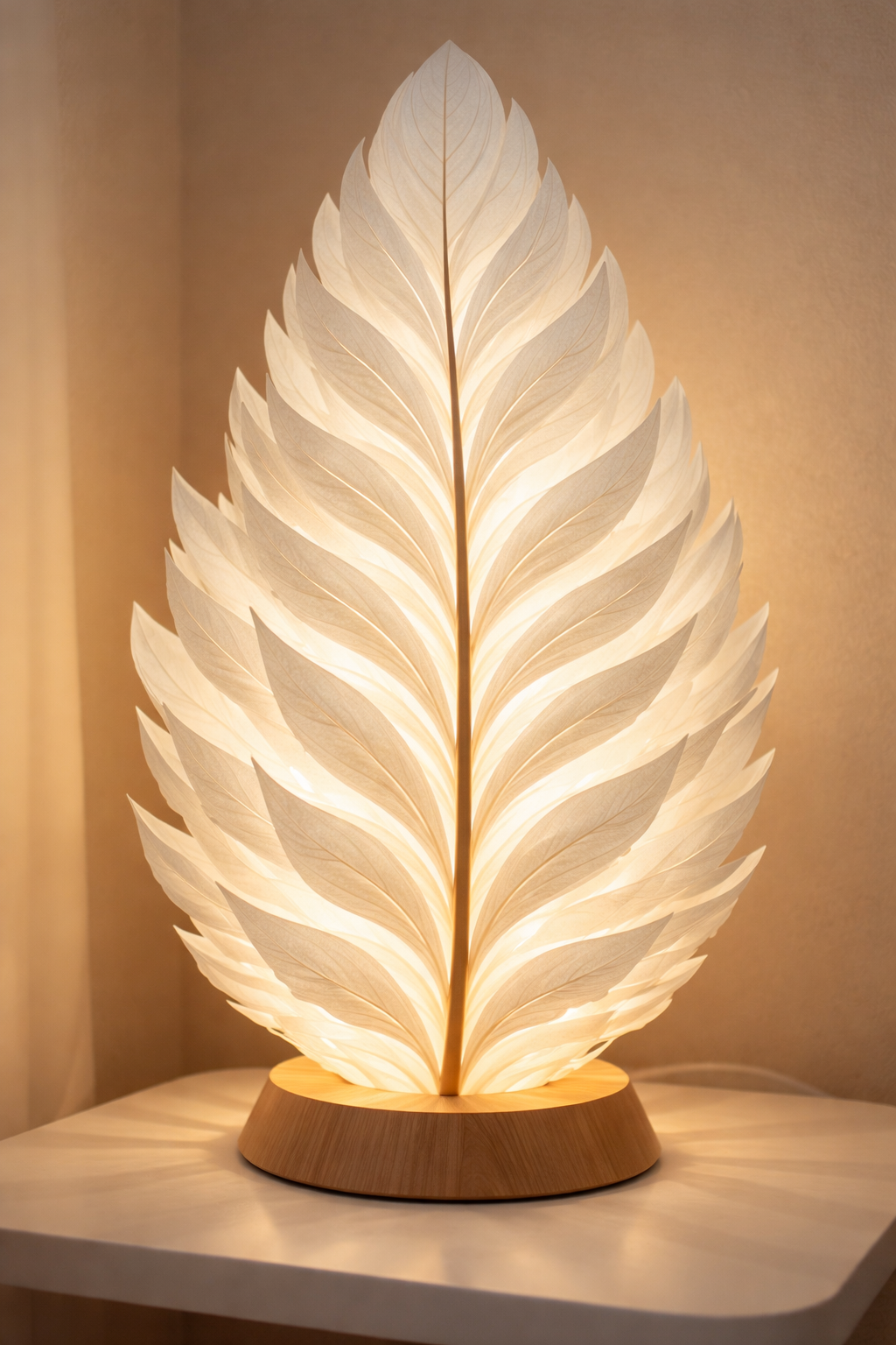 Leaf Design Table Lamp