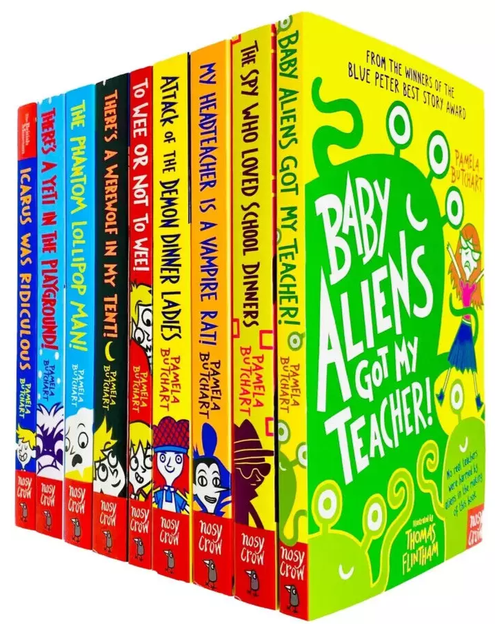 Pamela Butchart Baby Aliens Series 10 Book Collection Set 