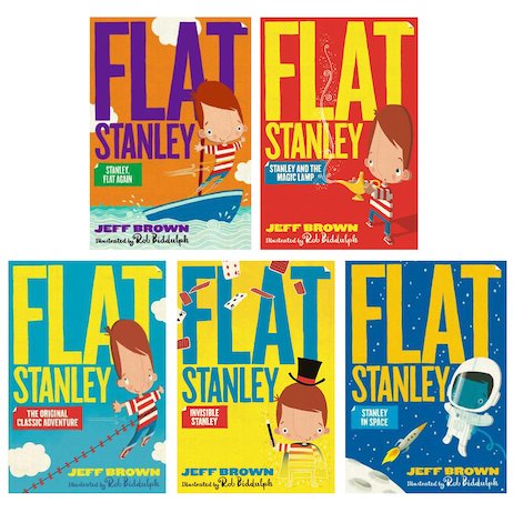 Flat Stanley Young Readers 5 Book Set
