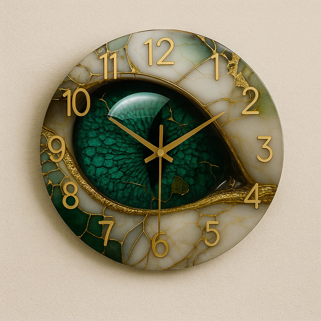 Dragon Eye Wall Clock