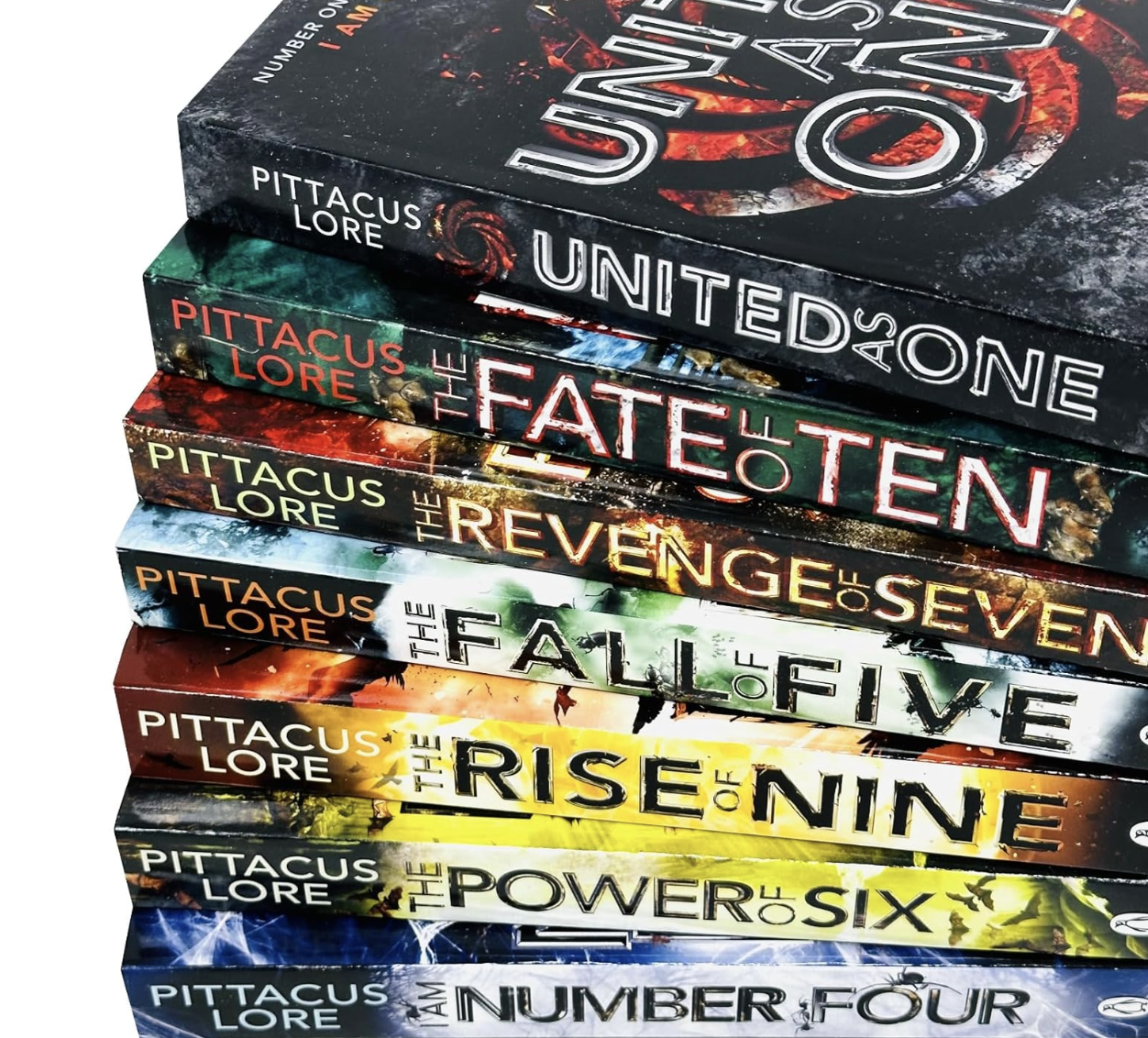 Lorien Legacies Series, 7 Book Collection Set By Pittacus Lore