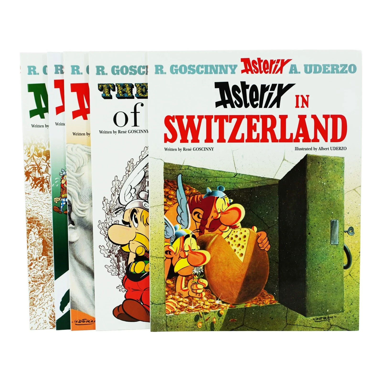 Asterix Series 4 (Book 16-20) 5 Book Set