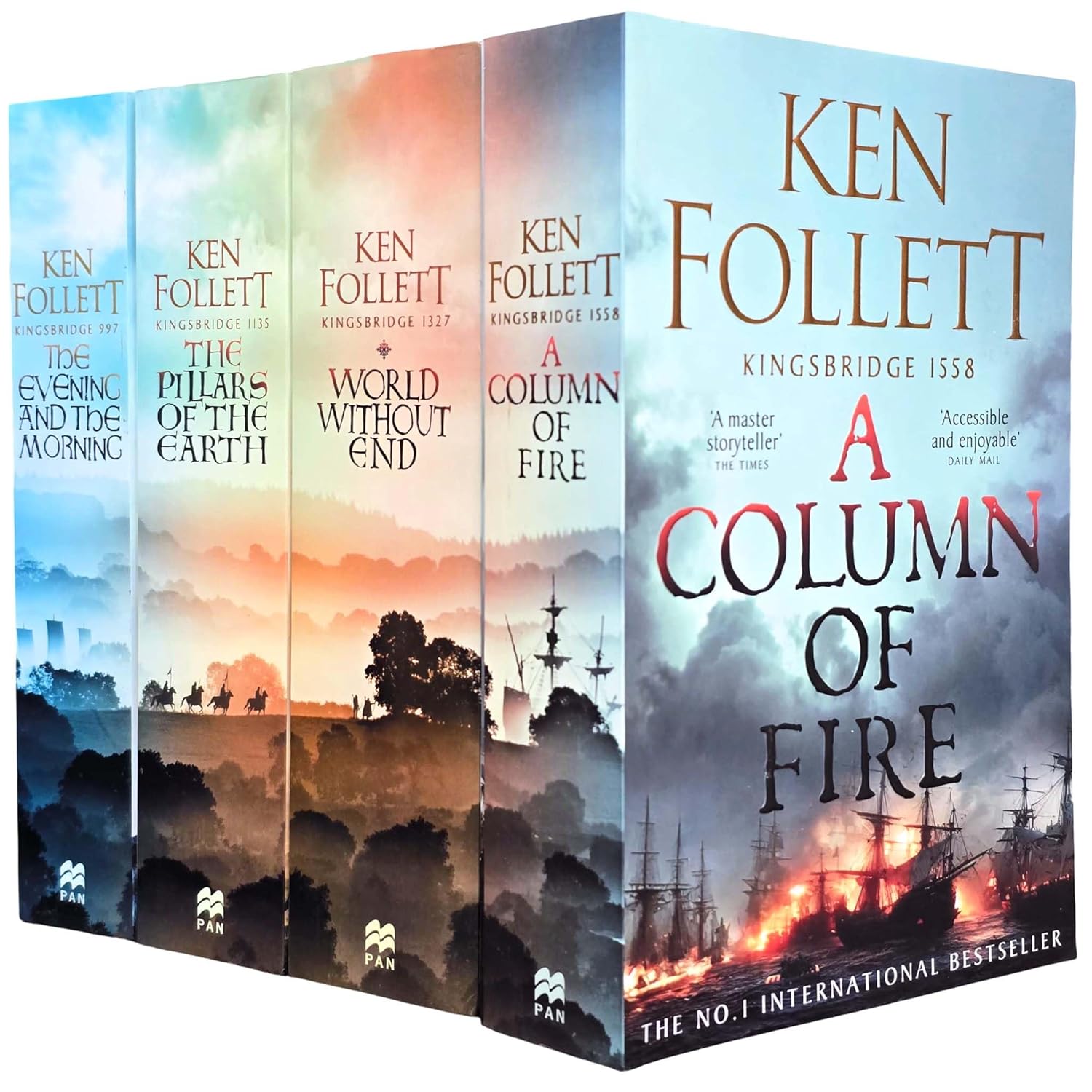 Ken Follett Kingsbridge Series Box Set