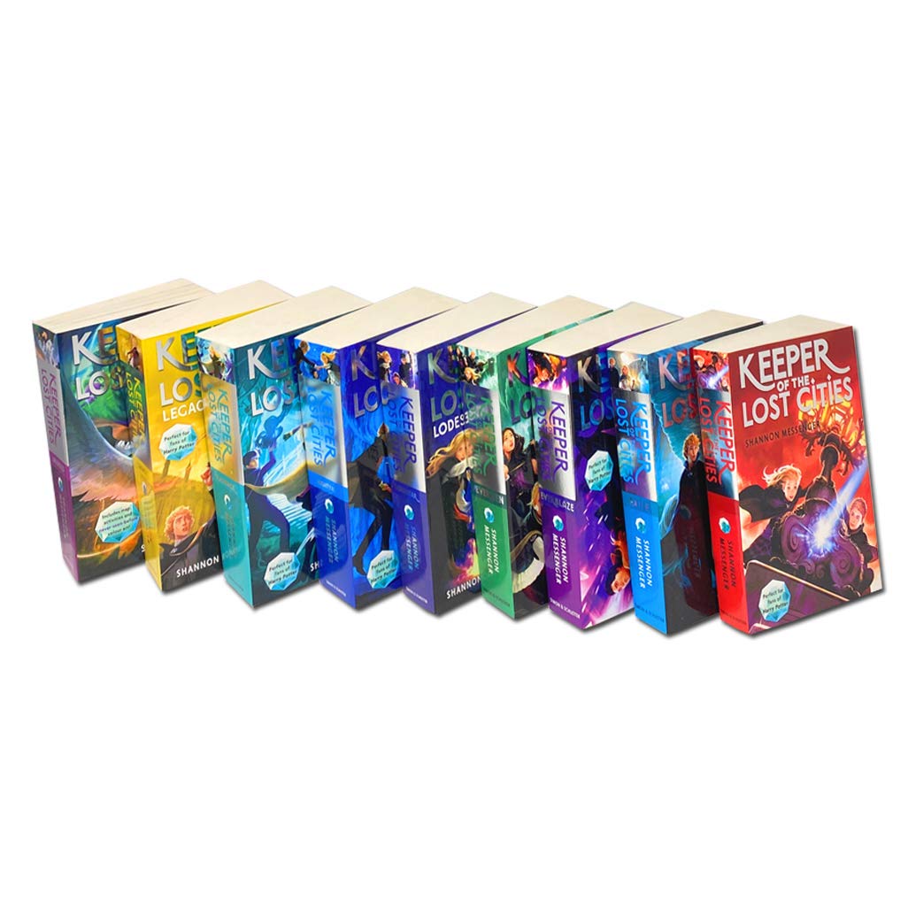 Keeper of the Lost Cities 9 Book Set By Shannon Messenger 