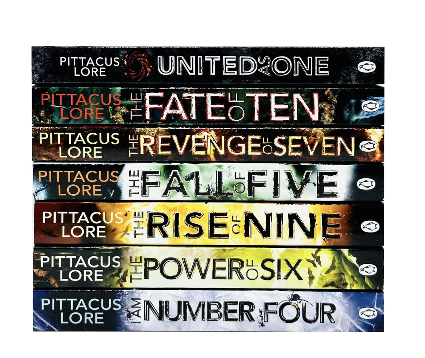 Lorien Legacies Series, 7 Book Collection Set By Pittacus Lore