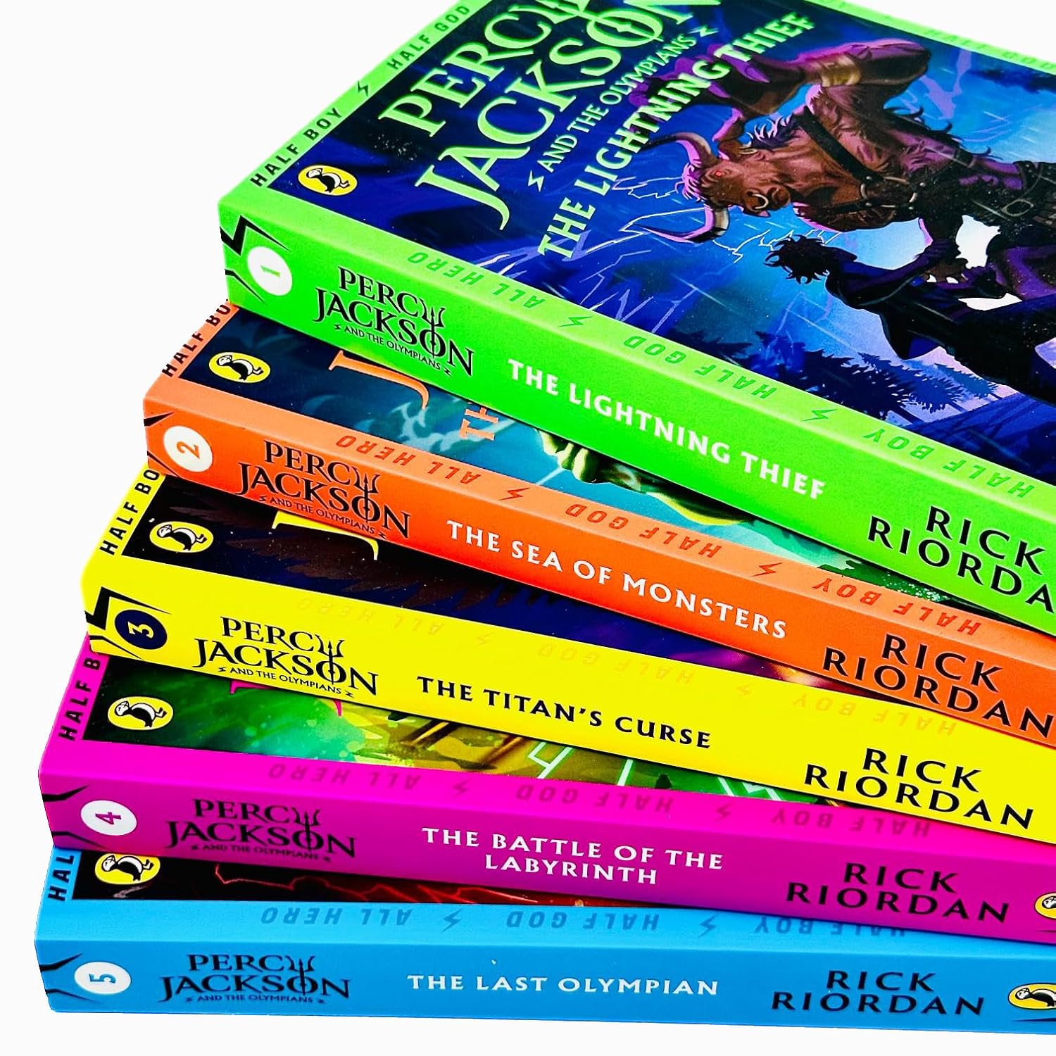 Percy Jackson and The Olympians Series 5 Book Collection