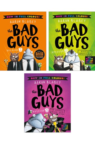 The Bad Guys Full Colour Book Set (Episodes 1-3)