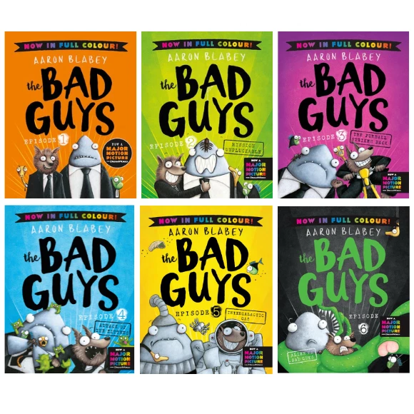The Bad Guys Full Colour Book Set